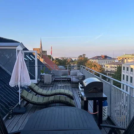 公寓 Luxury Penthouse Duplex With Water View 哥本哈根